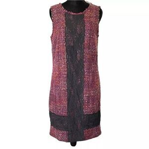 Et Cetera Boucle and Lace Dress, 00- runs bigger! Like a Small. Beautiful